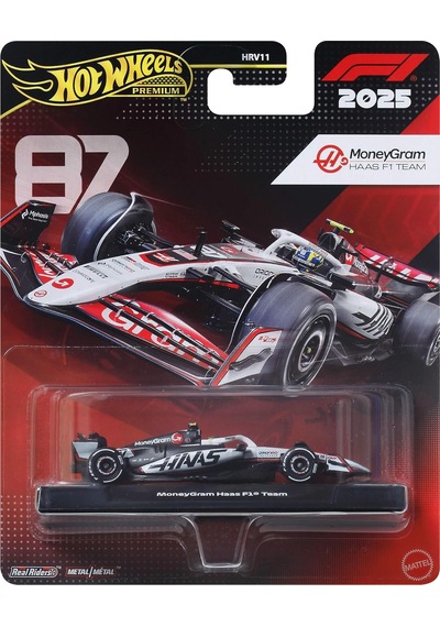 F1 Haas Bearman 1:64 Ölçekli, Jkd90 Çok Renkli