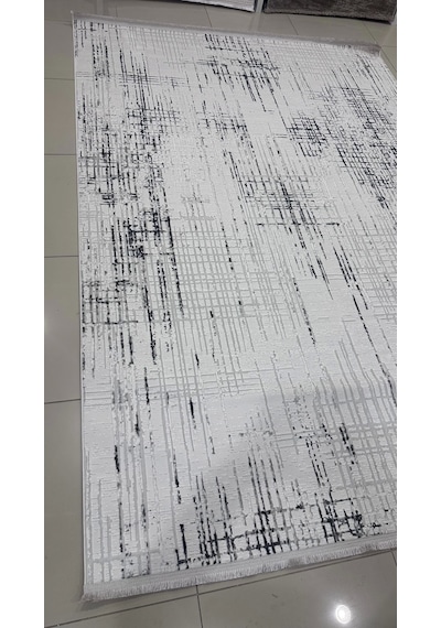 Safyün Halı Kadife Kf459 Gri 200 X 290 Renkli