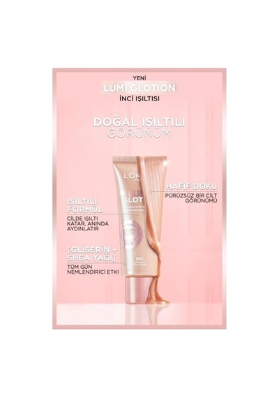 L'oreal Paris Glotion All-ın-one Doğal Işıltı Aydınlatıcı Losyon - 901 Fair Glow 00