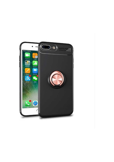 Apple Uyumlu iPhone 7 Plus Yüzüklü Manyetik Ravel Kilif 512795380