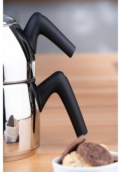 Acar Milano Büyük Boy Çaydanlık Takımı Ar-06431 Beyaz