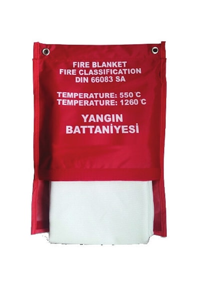 Yangın Alev Battaniyesi 1 X 1,5 Metre