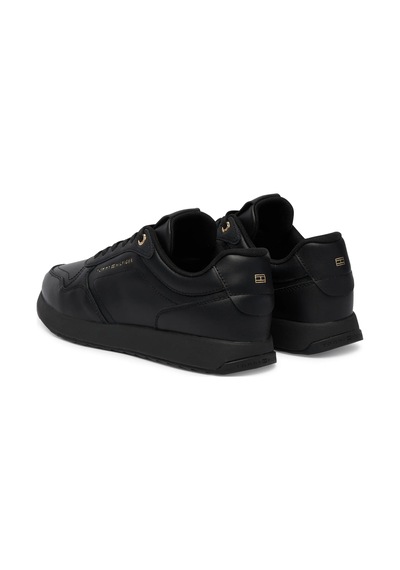 Tommy Hilfiger Kadın Marka Logolu Günlük Kullanıma Uygun Siyah Sneaker Fw0fw09411 Bds