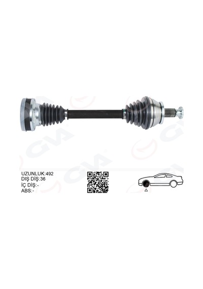 Gva Komple Aks Ön Sol Polo-ibiza-fabia 1.2 Tdi-1.6 Tdi 10- Cfwa-cayb-cayc 1.2 Tdi-1.6 Tdi Gva 4475281 6r0407761a 6r0407761ax