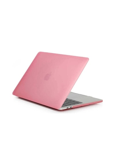 Apple Uyumlu MacBook 13.3' Pro 2020 Zore Msoft Mat Kapak Pembe