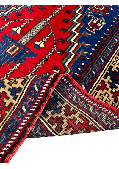 El Dokuma Sıfır Taşpınar Halısı Seccade 110x188 Kök Boya Namazlık