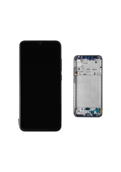 Xiaomi Uyumlu Mi A3 Lcd Ekran Çıtalı Kasalı Oled - Siyah