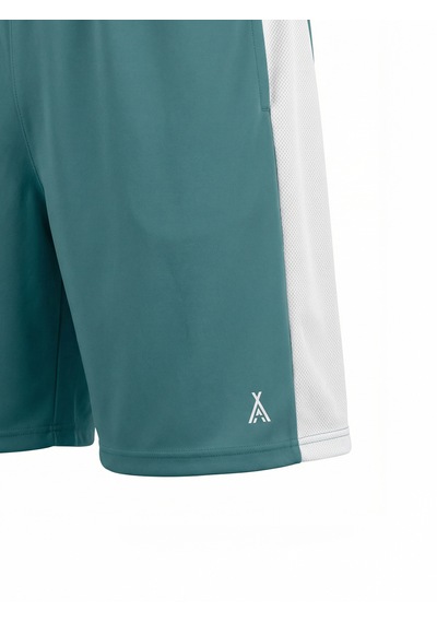 Orendahill Erkek Spor Şort Hızlı Kuruyan Esnek Regular Fit Gym Cepli Yan Çizgi Detaylı Activewear Mint