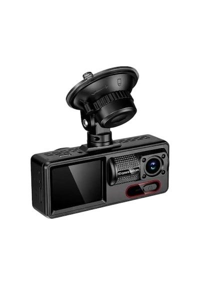 Araç İci Kamera Wifi 3 Kameralı Full Hd 1080p 30fps Dash Cam Arka Kamera, Park Modu, Geniş Açılı Gece Görüşlü