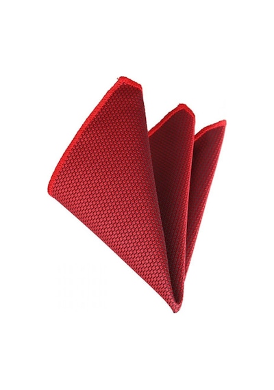 Kırmızı Mendilli Kravat - Brianze SMDK-30 Kırmızı