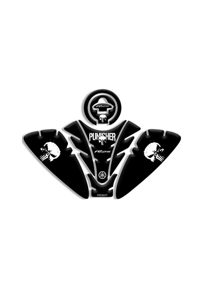 Motosıklet Kaplama R25 Punısher Tasarımlı Tank Pad 2019/2024 01