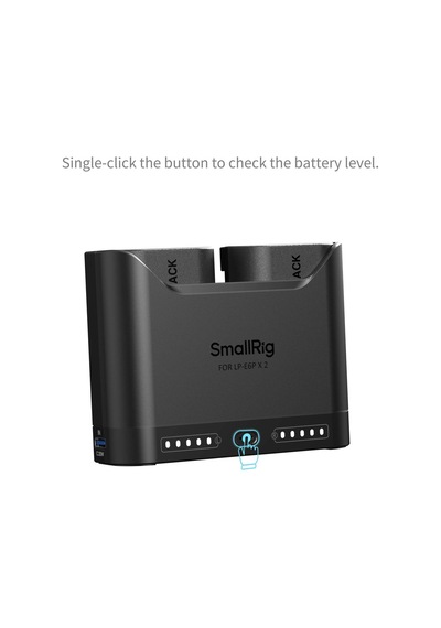 Smallrig - 5485 Canon Lp-e6p Turbo Hızlı 2 Batarya + Şarj Kiti