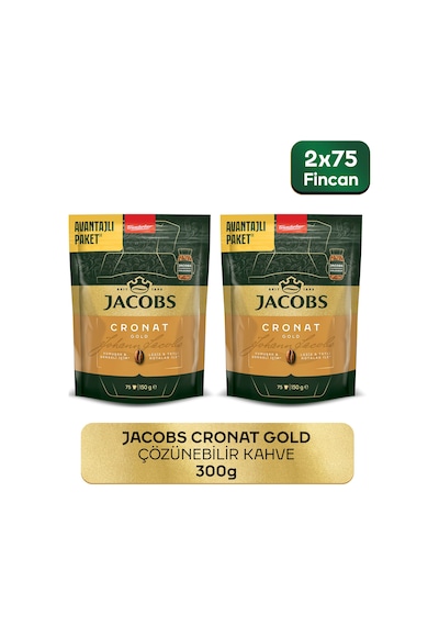 Jacobs Cronat Gold Granül Kahve 150 Gr X 2 Adet : 300 Gr Granül
