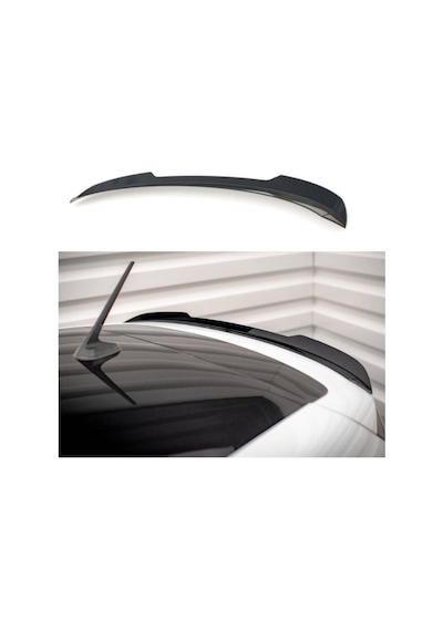 Renault Clio 4 Boyalı Bagaj Üstü Spoiler 2013-2020 Arası Uyumlu