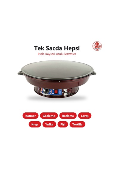 Hsr Home Living Elektrikli Termostatlı Katmer Sacı