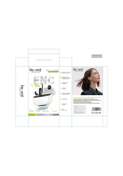 Lexroo Anc Enc Kablosuz Bluetooth Kulaklık 5.4 Version Son Hız Bağlantı, Uzun Şarj Kapasitesi