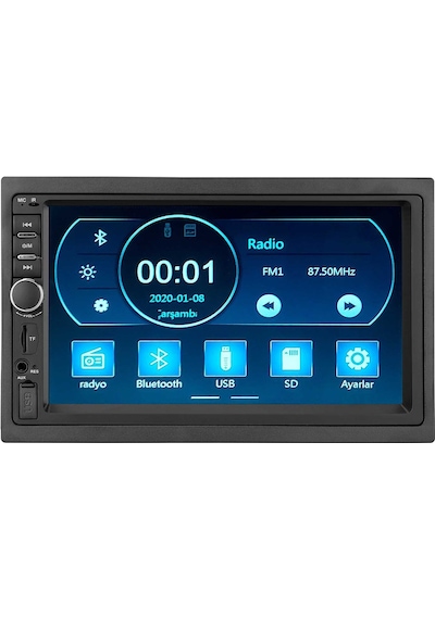 Mikado Mc-X200D Tft Double Multimedya Oto Teyp