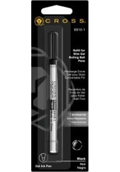 Cross 8910-1 Slim Roller Kalem Yedeği  Siyah