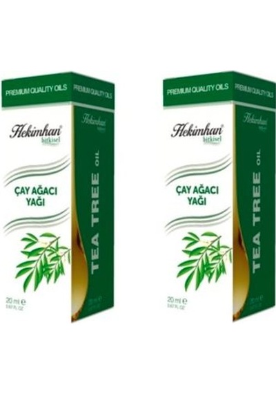 Hekimhan Bitkisel Çay Ağacı Yağı 2 x 20 ML