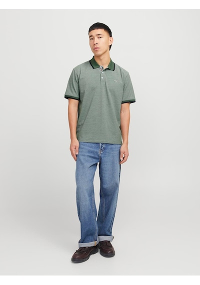 Jack & Jones Jprblualves Ss Polo Sn Dark Ivy Dark Ivy Çok Renkli