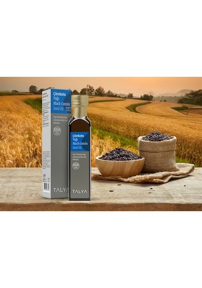 Talya Soğuk Sıkım %100 Saf ve Doğal Çörekotu Yağı 250 ML