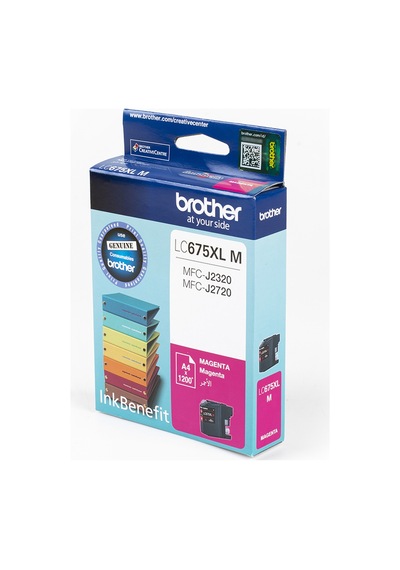 Brother Lc675Xlm Kırmızı Mürekkep Kartuş 1200 Sayfa