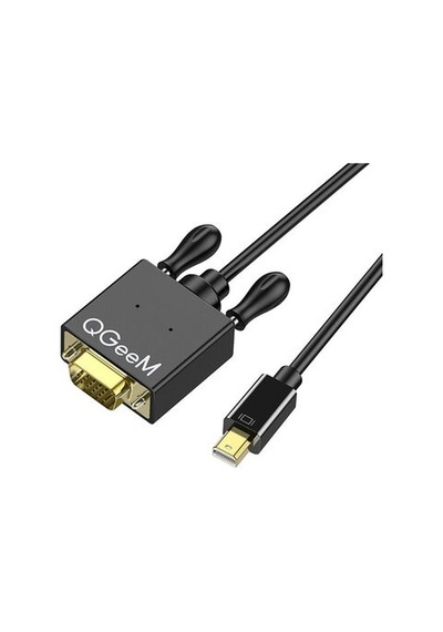 Lexroo Qg-hd29 Vga To Mini Display Port Kablo - Siyah