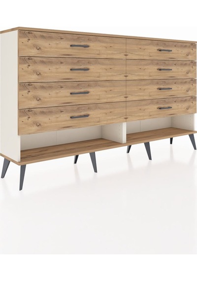 Arges Konsol 8 Çekmeceli 176x30x99 Aytaşı-çam Atlas Çam/atlas Çam - Aytası Arges Konsol 8 Çekmeceli 176x30x99 Aytaşı-çam Atlas Çam/atlas Çam - Aytası