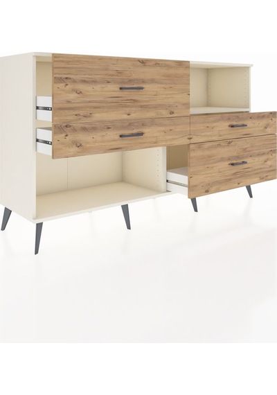 Hyperion Konsol Tek Raflı 4 Çekmeceli 176x44x99 Aytaşı-aytaşı/ça Aytaşı-aytaşı/çam Hyperion Konsol Tek Raflı 4 Çekmeceli 176x44x99 Aytaşı-aytaşı/ça Aytaşı-aytaşı/çam