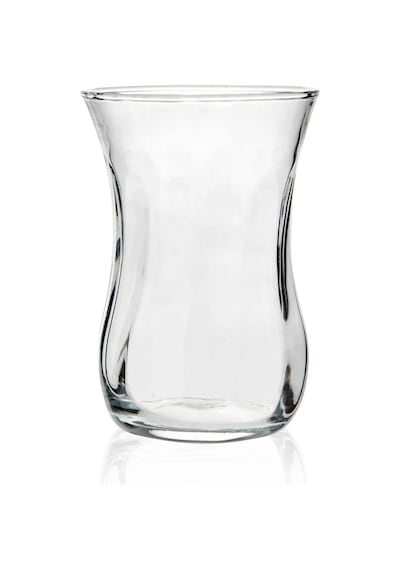 Lav Optikli Klasik Çay Bardağı 72 Parça Çay Bardak Şeffaf