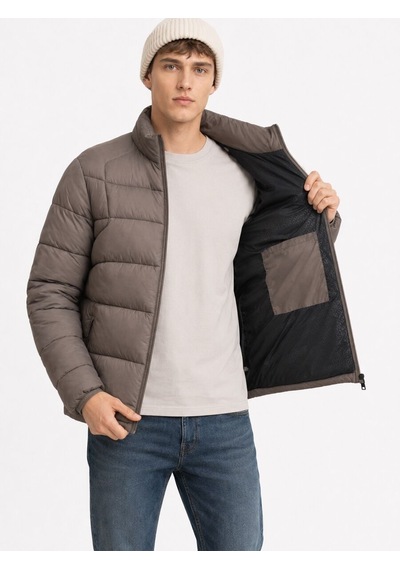 Loft Regular Fit Erkek Mont Lf2043708 Q1.v1 Açık Kahve
