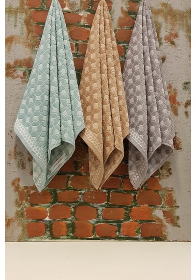 Özdilek Decora Havlu 6'lı - Mint Bej Gri Çok Renkli