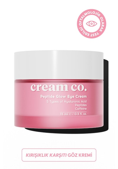 Cream Co. Peptit C Vitamini Kafein   Nemlendirici Aydınlatıcı Göz Çevresi Kremi 15 ML