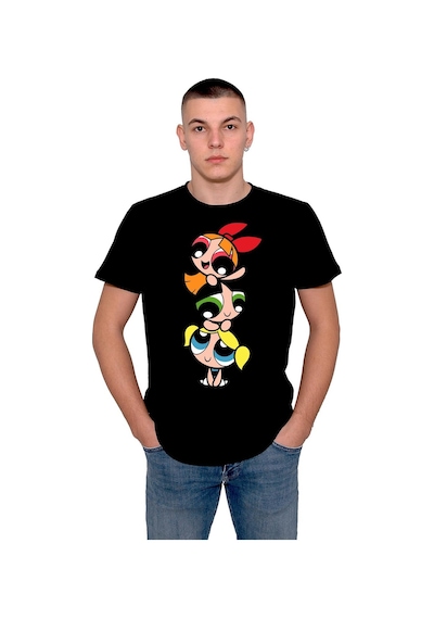 Powerpuff Girls Blossom Bubbles Buttercup Tişört Unisex T-shirt 001