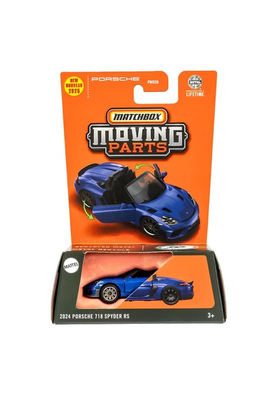 Matchbox 1:64 Arabalar 2024 Porsche 718 Spyder Rs Jbw72 Çok Renkli