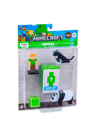 Minecraft 3d Toppeez 5'li Figür Seti