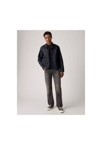 Levi's 555 Relaxed Straıght Welcome T Light Indigo - Worn In
