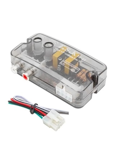 Magicvoice Td-22 Ayarlı Oto Deck Anfi Çevirici Remote Çıkışlı Gecikmeli High-low Ses Dönüştürücü