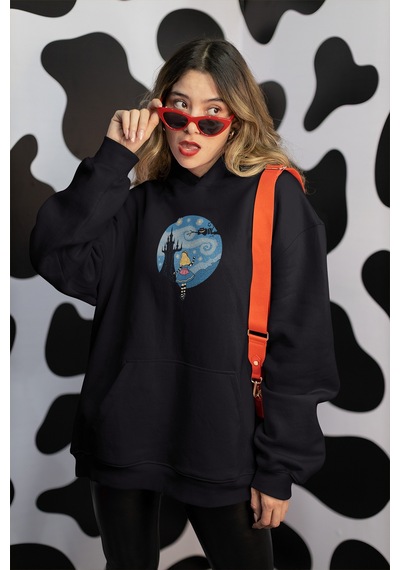Harmandar Yıldızlı Gece Alice Baskılı Unisex Siyah Kanguru Cepli Kapüşonlu Sweatshirt Hoodie Siyahyildizligecealice Harmandar Yıldızlı Gece Alice Baskılı Unisex Siyah Kanguru Cepli Kapüşonlu Sweatshirt Hoodie Siyahyildizligecealice