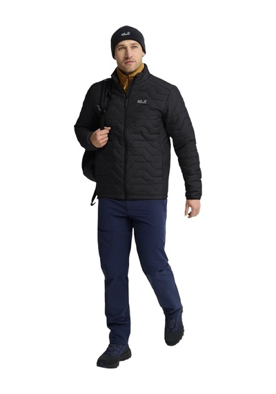 Jack Wolfskın Jack Wolfskin Flextrek Ins Erkek Outdoor Ceketi 6000 Siyah