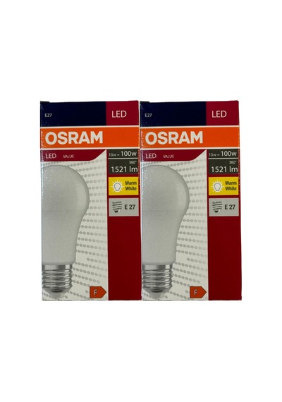 Osram Led Ampul, E27 Duy, 13w 100w , 2700k Sarı Işık, Enerji Tasarruflu, 2 Adet Diğer