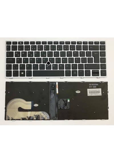 Hp Elitebook 840 G6 Notebook Klavye Siyah-aydınlatmalı Tr