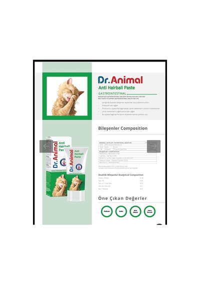 Dr. Animal Hairball Gastroıntestınal