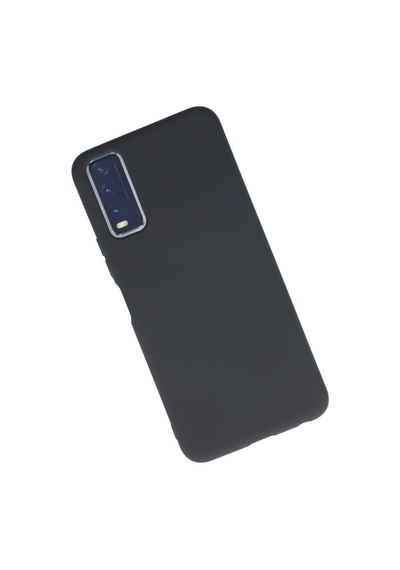 Vivo Y11s Uyumlu Kılıf Nano İçi Kadife Silikon - Gri