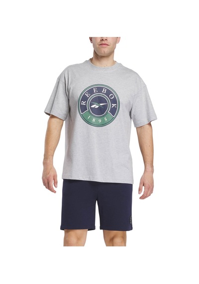 Reebok Lawn Club T-shırt Gri Erkek Kısa Kol T-shirt 000000000102204105