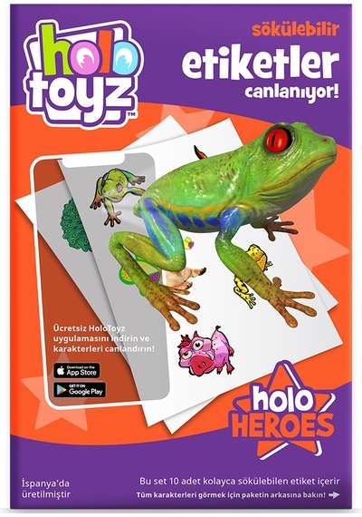 Holotoyz Sticker Holo Heroes Ar Uyumlu Etiket