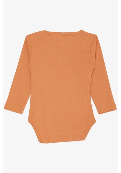 Breeze Kız Bebek Çıtçıtlı Zıbın Body Uğur Böceği Baskılı Çiçekli 9 Ay-3 Yaş, Somon-somon Somon