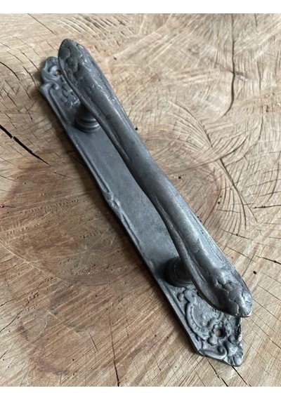 DEKORATİF ANTİK PİRİNÇ SİYAH KAPI KULPU KAPI ÇEKME KOLU 23CM