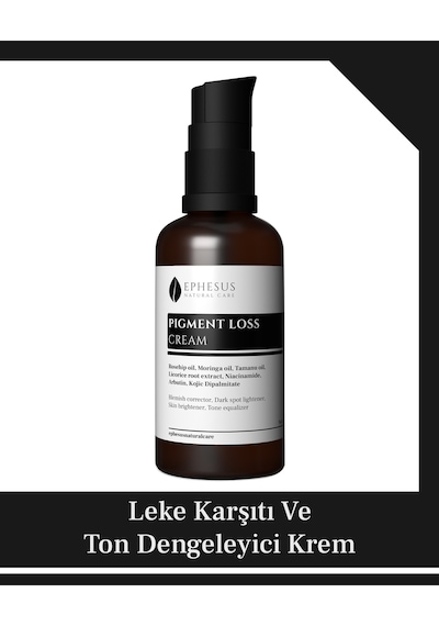 Yaşlanma İle Güneş Maruziyetine Bağlı Cilt Renk Değişikliğini Önlemeye Yardımcı Krem 50ml