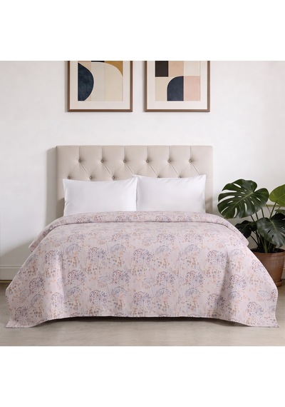 Aryıldız Home Peony Tek Kişilik %100 Pamuk Pike 150x220 Cm Renkli
